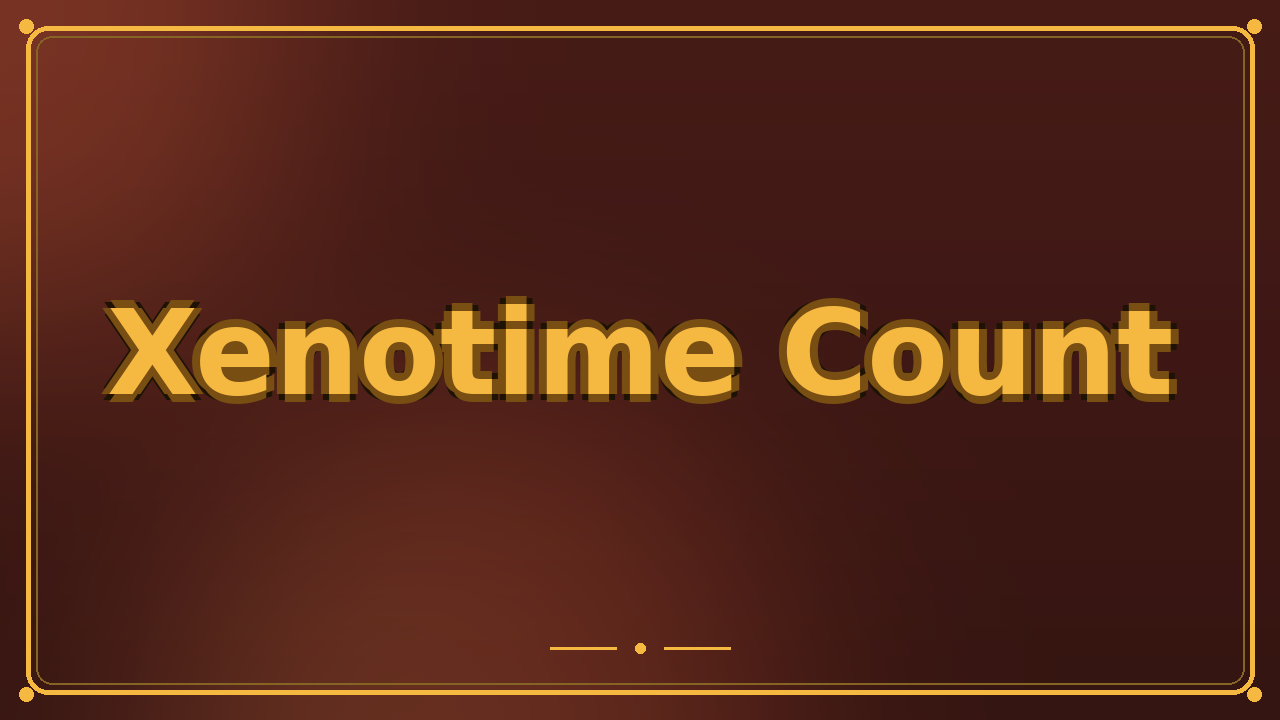 Xenotime Count