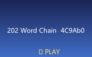 Word Chain 4C9Ab0