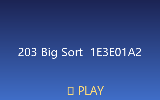 Big Sort 1E3E01A2