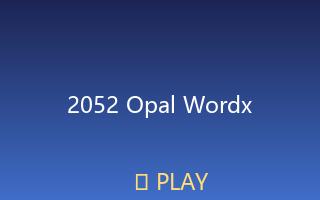 Opal word