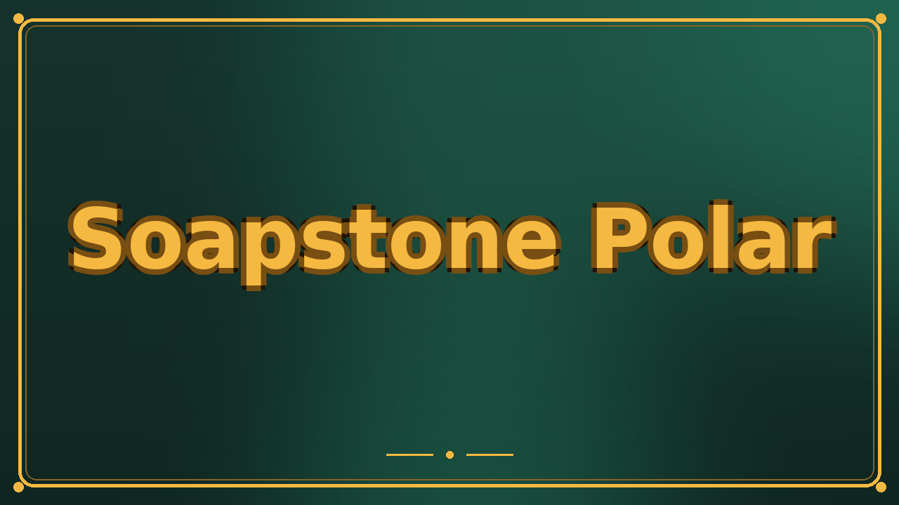 Soapstone Polar