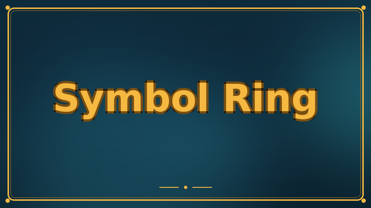 Symbol Ring