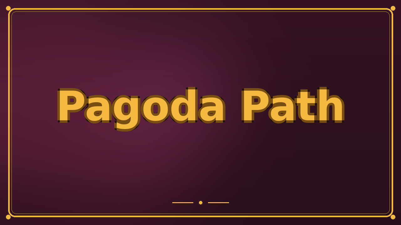 Pagoda Path