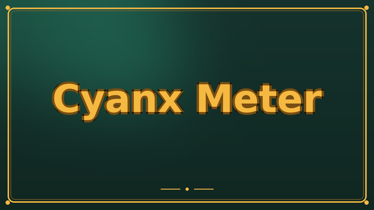 Cyanx Meter