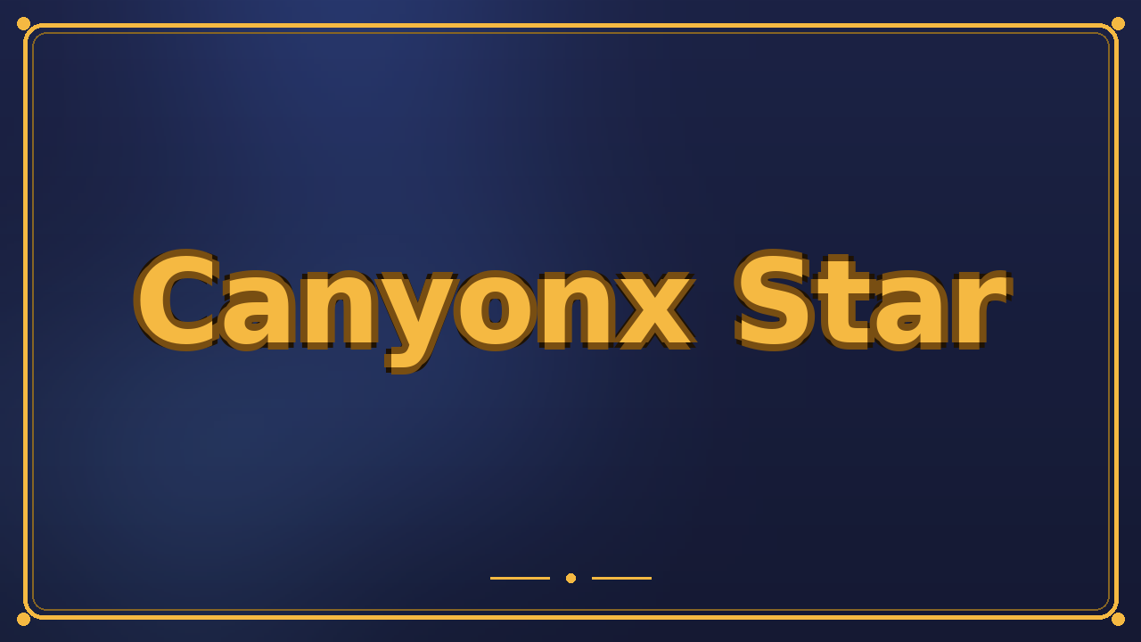 Canyonx Star